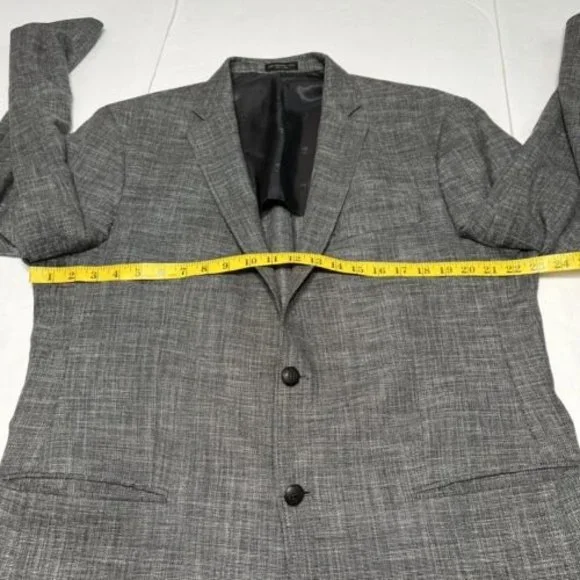 John Varvatos Star Usa Unconstructed Blazer Grey Size 40